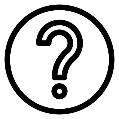 Bilgi satırı simgesi vektör çizimi beyaz arkaplanda izole edildi