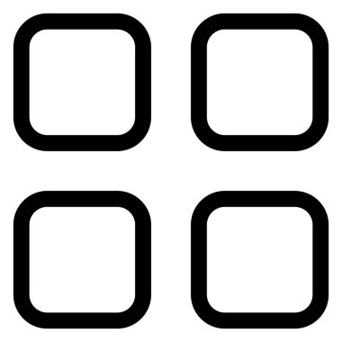 menü satırı simgesi çizimi beyaz arkaplanda izole edildi