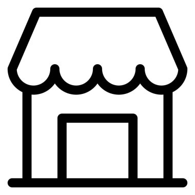 Beyaz arkaplanda izole edilmiş çizgi simgesi vektör illüstrasyonunu kaydet