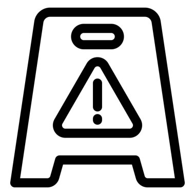 beyaz arkaplanda izole edilmiş taban çizgisi simgesi çizimi