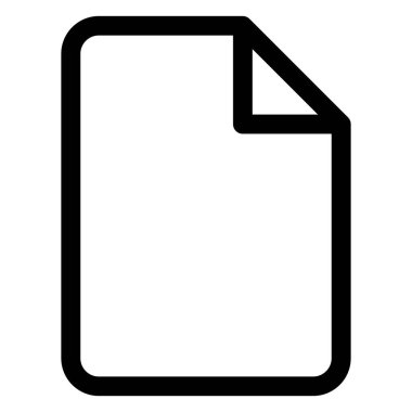 çizgi simgesi çizimi beyaz arkaplanda izole edildi