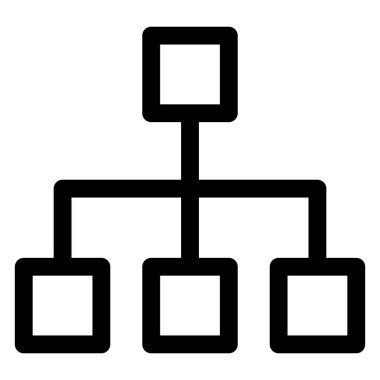 site haritası simgesi vektör çizimi beyaz arkaplanda izole edildi