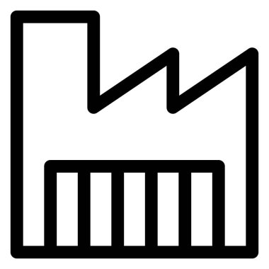 Sektör çizgi ikonu vektör illüstrasyonu beyaz arkaplanda izole