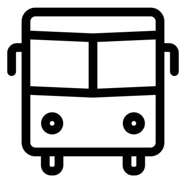 okul yolu çizgisi simgesi çizimi beyaz arkaplanda izole edildi