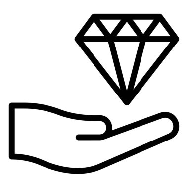 Yatırım çizgisi simgesi çizimi beyaz arkaplanda izole edildi