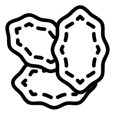 tarih çizgisi simgesi çizimi beyaz arkaplanda izole edildi