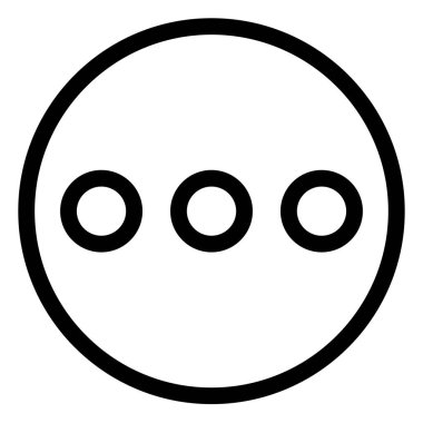 menü satırı simgesi çizimi beyaz arkaplanda izole edildi