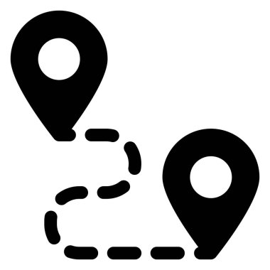 glyph simge vektör illüstrasyonunu beyaz arkaplanda izole et