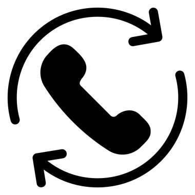 Beyaz arkaplanda izole edilmiş müşteri servis simgesi