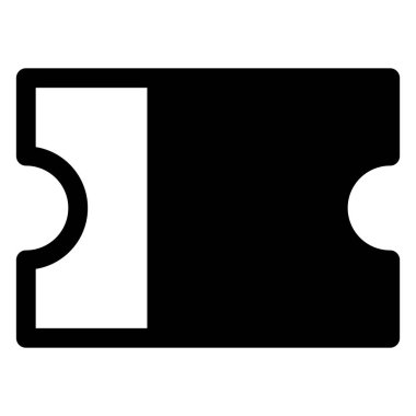 kupon sembolü beyaz arkaplanda izole edildi