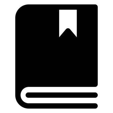 kitap sembolü simgesi beyaz arkaplanda izole edildi