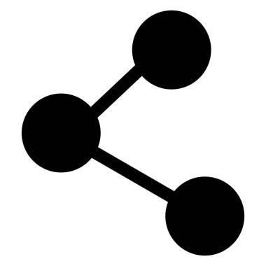 Beyaz arkaplanda izole edilmiş kabartma simgesini paylaş