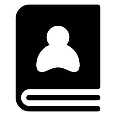 Kişi simgesi beyaz arkaplanda izole edildi