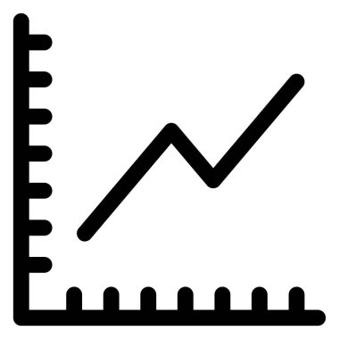 analysis glyph icon isolated on white background