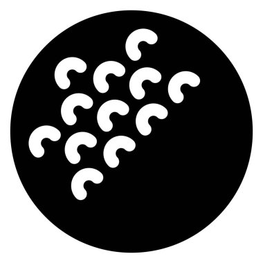 Beyaz arkaplanda izole edilmiş golf sembolü vektör çizimi