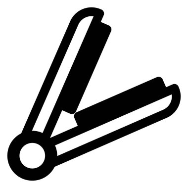 Kurutucu kabartma simgesi vektör çizimi beyaz arkaplanda izole edildi