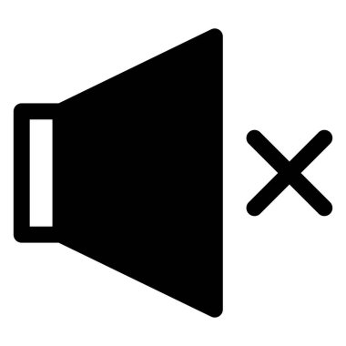 Beyaz arkaplanda izole edilmiş glyph simge vektör çizimi