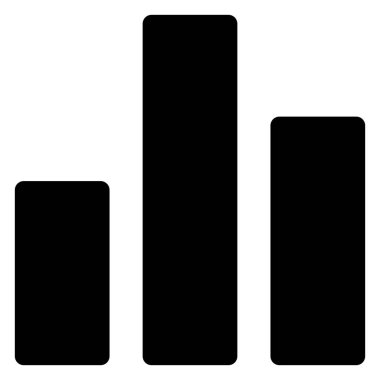grafik sembolü vektör çizimi beyaz arkaplanda izole edildi