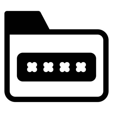 beyaz arkaplanda izole edilmiş dizin sembolü vektör illüstrasyonu