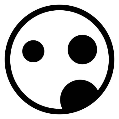 Beyaz arkaplanda izole edilmiş ay sembolü vektör çizimi