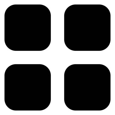 menü sembolü vektör çizimi beyaz arkaplanda izole edildi