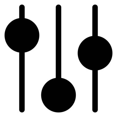 temel glyph simgesi vektör çizimi beyaz arkaplanda izole edildi