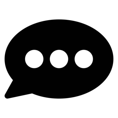 harf glyph simgesi vektör çizimi beyaz arkaplanda izole edildi