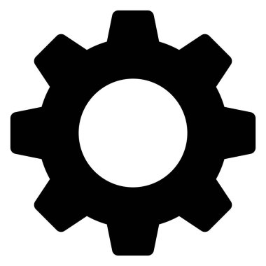 beyaz arkaplanda izole edilmiş yapılandırma sembolü vektör illüstrasyonuName