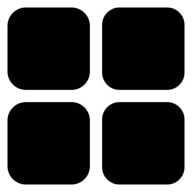 ızgara kabartma simgesi vektör çizimi beyaz arkaplanda izole edildi