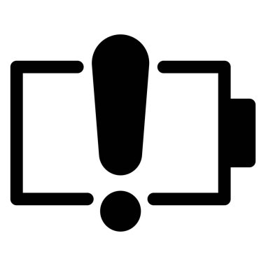 pil simgesi vektör çizimi beyaz arkaplanda izole edildi