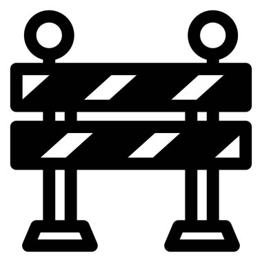 Beyaz arkaplanda izole edilmiş yapı sembolü vektör illüstrasyonu