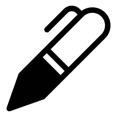 beyaz arkaplanda izole edilmiş işaret simgesi vektör çizimi