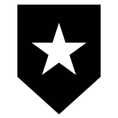 askeri simge simgesi vektör illüstrasyonu beyaz arkaplanda izole edildi