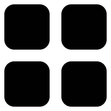 ızgara kabartma simgesi vektör çizimi beyaz arkaplanda izole edildi