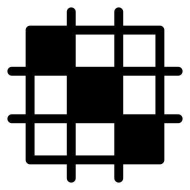 ızgara kabartma simgesi vektör çizimi beyaz arkaplanda izole edildi