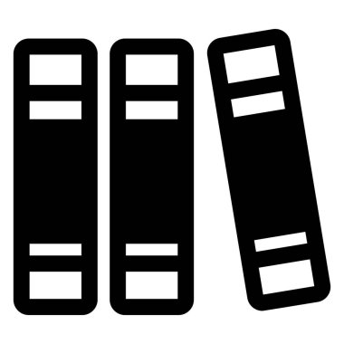 kitap kabartma simgesi vektör çizimi beyaz arkaplanda izole edildi