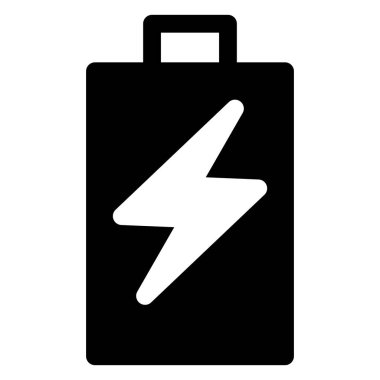 pil simgesi vektör çizimi beyaz arkaplanda izole edildi