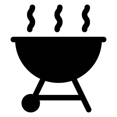 ızgara kabartma simgesi vektör çizimi beyaz arkaplanda izole edildi