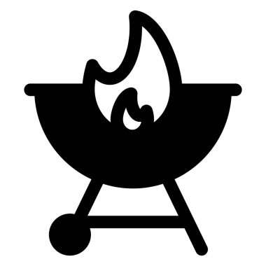 ızgara kabartma simgesi vektör çizimi beyaz arkaplanda izole edildi