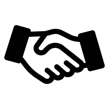 İşbirliği sembolü i i simgesi beyaz arkaplanda izole edildi