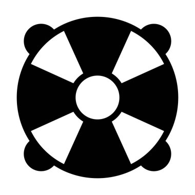 beyaz arkaplanda izole edilmiş yaşam kurtarıcı simgesi vektör illüstrasyonu