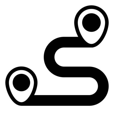 glyph simge vektör illüstrasyonunu beyaz arkaplanda izole et