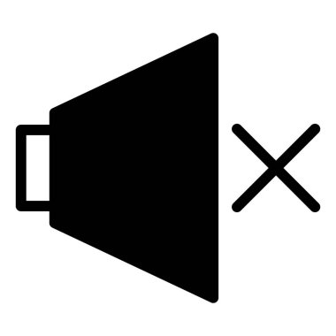 hacim simgesi vektör çizimi beyaz arkaplanda izole edildi