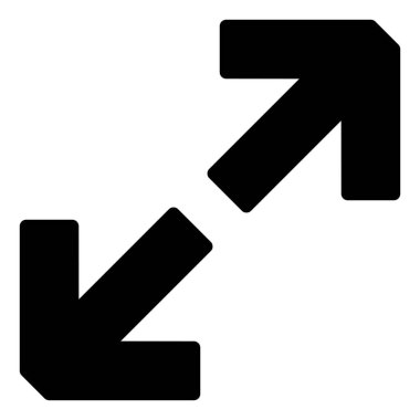 beyaz arkaplanda izole edilmiş ortam oynatıcı glyph vektör çizimi