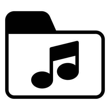 beyaz arkaplanda izole edilmiş dizin sembolü vektör illüstrasyonu