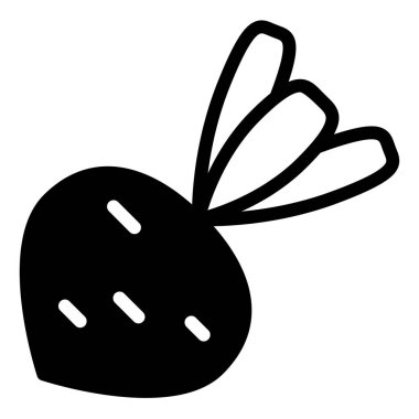 Pancar sembolü vektör illüstrasyonu beyaz arkaplanda izole edildi