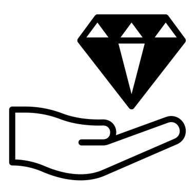 Yatırım sembolü vektör çizimi beyaz arkaplanda izole edildi