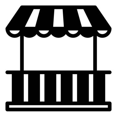 beyaz arkaplanda izole edilmiş glyph ikon vektör illüstrasyonunu koru