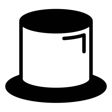 Beyaz arkaplanda izole edilmiş kabartma simgesi vektör çizimi