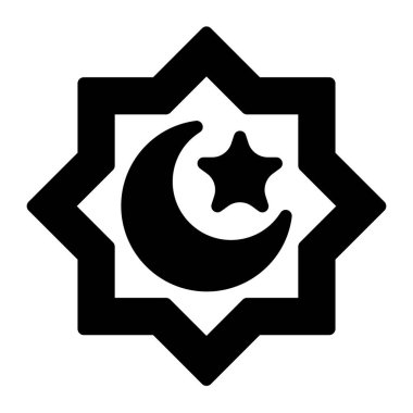 Süs sembolü vektör illüstrasyonu beyaz arkaplanda izole edildi